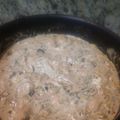 El cooksnap de Paty Ramirez cuando hizo Rajas con crema, pollo y queso philadelphia.