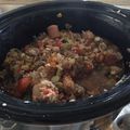 kathy.mccarthyryan's cooksnap of when they made LOW CALORIE Chicken sausage & chicken gumbo.