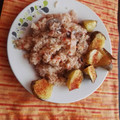 El cooksnap de gabrielsimpsons cuando hizo Arroz con mariscos express.