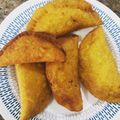 El cooksnap de Dina Luz cuando hizo Empanadas con pollo.