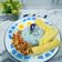 Cooksnap dari bundanyakembar untuk resep Nasi Liwet Magicom Bunga Telang