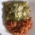 El cooksnap de Lisa Sanchez cuando hizo Enchiladas verdes con pollo.