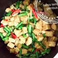 Cooksnap dari Eva Adelina untuk resep Tumis kacang panjang tempe gembus simple
