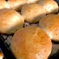 El cooksnap de cocineros anonimos cuando hizo Pan de papa para hamburguesas.