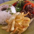 El cooksnap de Marisol Melgarejo cuando hizo Lomo Saltado.