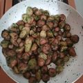 El cooksnap de Cosita Brishante cuando hizo Papas cambray al cilantro.