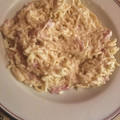 El cooksnap de ann97 cuando hizo Espaguetis a la carbonara.