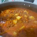 El cooksnap de Angeles Lescano cuando hizo Guiso de lentejas.