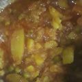 Divya1 का कुकस्नैप जब उन्होंने आलू टमाटर की सब्जी (aloo tamatar ki sabzi recipe in Hindi) बनाया था।