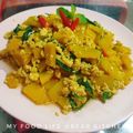 รูป Cooksnap ของ Hinano Yamakusei เมื่อเขาทำ ฟักทองผัดไข่ใบโหระพา