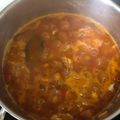 El cooksnap de Emilio Rama cuando hizo Garbanzos con calamares.