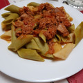 El cooksnap de Camila cuando hizo Salsa de tomate natural con pescado (jurel en tarro).