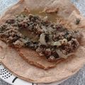El cooksnap de Luis Fernando Córdova Echeverría cuando hizo Carne molida con espinacas estilo asiático.