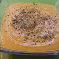 El cooksnap de musicansio cuando hizo Crema de calabaza y zanahoria con curry.