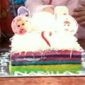 Cooksnap dari Hany Saiang C'Iam untuk resep Rainbow cake kukus  super lembut
