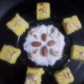HARSDHIDA THAKAR का कुकस्नैप जब उन्होंने नारियल बर्फी (Nariyal barfi recipe in hindi) बनाया था।