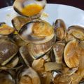 El cooksnap de Amparo cuando hizo Almejas a la gallega 🐚 🐚 🌶️🌶️.