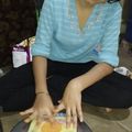 Kalpana Pawar's cooksnap of when they made कलिंगड पिझ्झा.