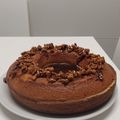 El cooksnap de Marivi Fernández cuando hizo Bizcocho de calabaza.