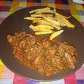 El cooksnap de Joaquin Becerra cuando hizo Hígados de pollo al Pedro Jimenez.