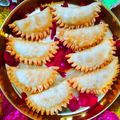 Sudha Agrawal का कुकस्नैप जब उन्होंने सूजी मावा करंजी(suji mawa karanji recipe in hindi) बनाया था।