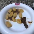 El cooksnap de Virna Yanelli cuando hizo Ñoquis de calabaza o gnocchi di zucca.