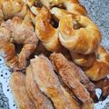 El cooksnap de Diana Cesaretti cuando hizo Medialunas de manteca.