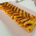 El cooksnap de sindy cuando hizo Trenza de jamón y queso.