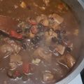 El cooksnap de Gustavo Lezama cuando hizo Feijoada.