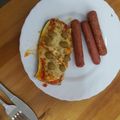 El cooksnap de eila moreno cuando hizo Calabacín Pizza.