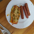 El cooksnap de eila moreno cuando hizo Calabacín Pizza.