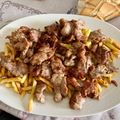 El cooksnap de Juan Luis cuando hizo Mollejas de cerdo.