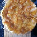 El cooksnap de Sandra Sotelo cuando hizo Tarta Tatin.
