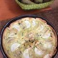 El cooksnap de Joaquin Medina Polonio cuando hizo Quiche de calabacín, puerros y jamón.