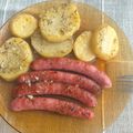 El cooksnap de Sara García Ramajo cuando hizo Asado de salchichas al ajo aceite.