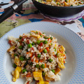 El cooksnap de Itzipitxi cuando hizo Arroz chino frito 3 delicias.