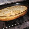 El cooksnap de joel adolfo cuando hizo Colegial con manzana (budín de pan).