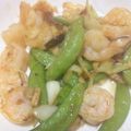 賴小孟 的 大莢豌豆炒蝦仁 cooksnap