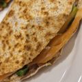 El cooksnap de IVJ89 cuando hizo Tortilla Trend de carpaccio de salmón ahumado.