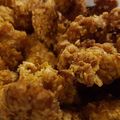 El cooksnap de Vanessa cuando hizo Pechuga de pollo con doritos.
