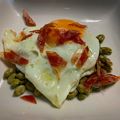 El cooksnap de CocinarParaCuatro cuando hizo Habitas fritas a baja temperatura con jamón.