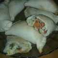 El cooksnap de Oscar cuando hizo Empanadas de pollo.