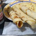 El cooksnap de Dai Perez cuando hizo Panqueques esponjosos!!! 💛🌈salados o dulces.