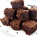 El cooksnap de Marieta cuando hizo Brownie (con trozos de chocolate blanco).