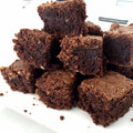 El cooksnap de Marieta cuando hizo Brownie (con trozos de chocolate blanco).