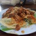 El cooksnap de Magalí González (La Maga) cuando hizo Relleno de acelga y ricotta.
