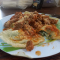 El cooksnap de Magalí González (La Maga) cuando hizo Relleno de acelga y ricotta.