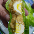 El cooksnap de ISABEL cuando hizo Cogollos con ensaladilla y rulo de queso de piña y almendra.