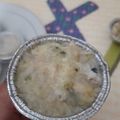 Cooksnap dari Ira untuk resep MPASI Bayi 8 BulanNasi Tim Lembek Ikan Tenggiri