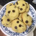 El cooksnap de Daniela Gonzalez cuando hizo Galletas choco chips.